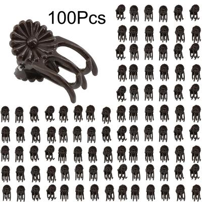 Flower Support Clamp Orchid Clips Climbing Vine Stem Clasp