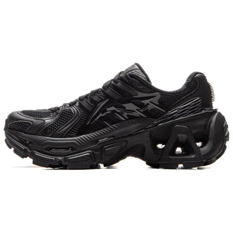 Li Ning Simple Comfortable Lie Jun ACE 3.0 Wear-Resistant Shock Absorbing Low-Top Lifestyle Casual Shoes Unisex Casual Shoes Black AZGV151-3