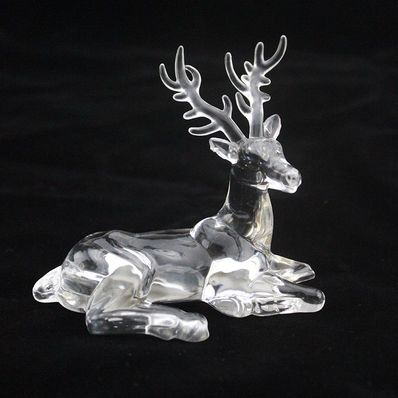Acrylic Reindeer Christmas Tree Decoration Ornament