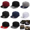 Color-Blocked Flat-Brim Baseball Cap Versatile  Sunshade and Sun Protection Hat Outdoor Fashion Unisex Street Hip-Hop Hat