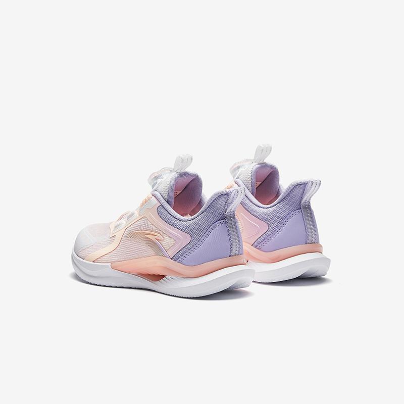Anta Kids Wind Rider 1.0 Synthetic Leather Mesh Lightweight Comfortable Versatile Sports Shoes Kids Sneakers A22529960
