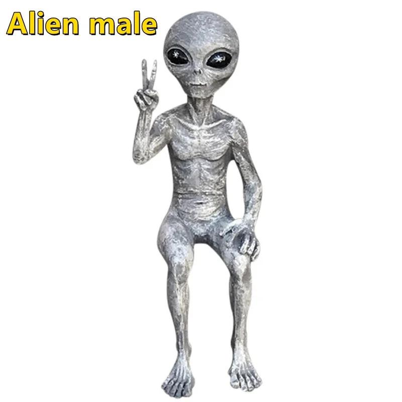 

1/2 шт. Миниатюрные статуэтки астронавтов, креативные причудливые украшения, поделки из смолы