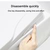 Lid Non-Electric Flushing Bidet Toilet Seat Soft Closing Silence Toilet Seat Cover Manual Control Universal Toilet Seat