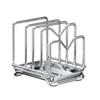 Anti-slip Multi-layer Pot Lid Rack Stable Pot Lid Storage Rack Pot Cover Shelf  Pantry