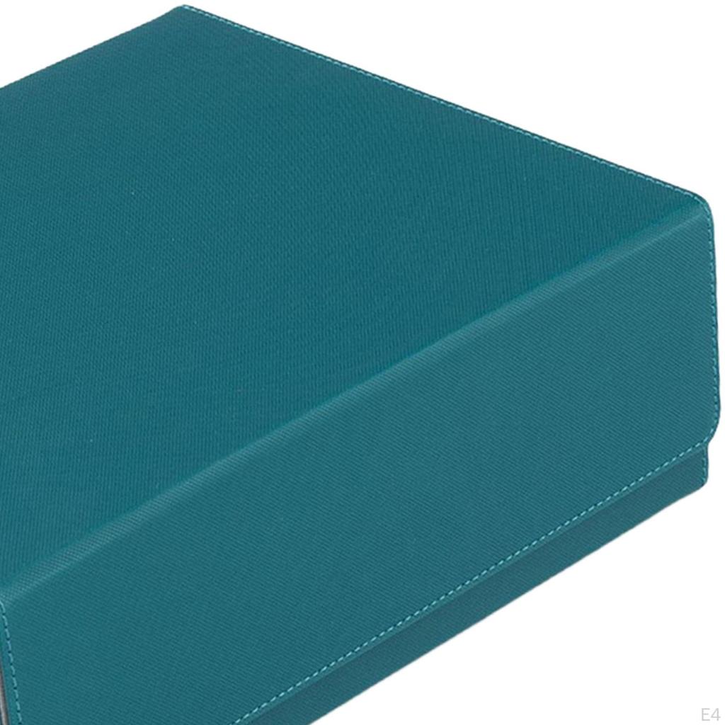 Trading Card Storage Box Triple Compartments Scratch Resistant Deck