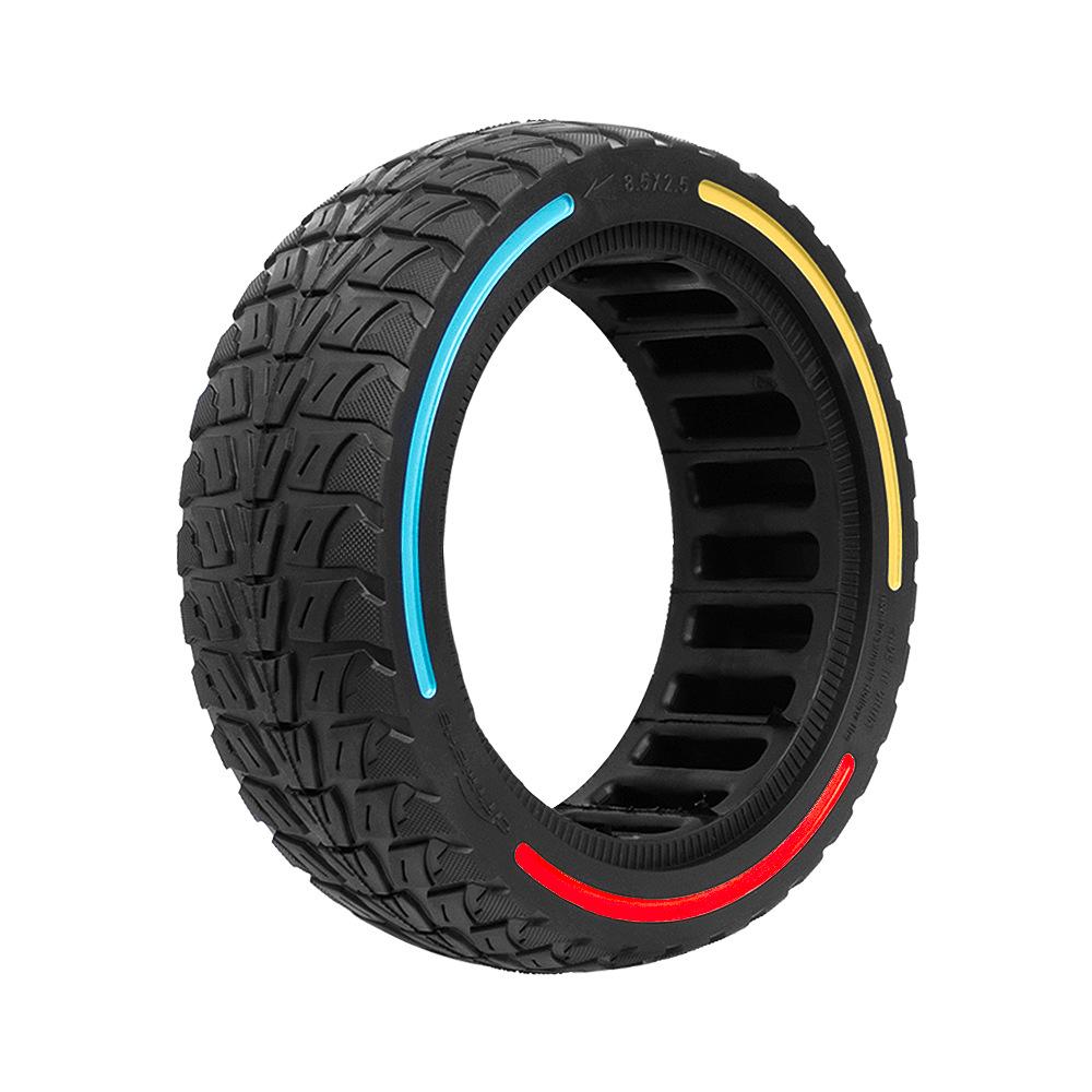Multicolor 8.5x2.5 Off-Road Solid Tire for Dualtron Mini & Electric Scooters