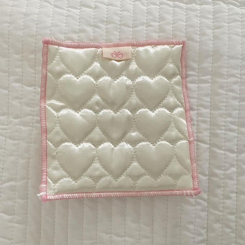 

Корейский бант Хлопок Двусторонний Утолщенный Тканевый Подстаканник Хранение Ключей Ювелирный Коврик со Сладкой Завязкой Портативные Аксессуары M