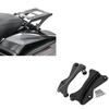 Mounting Rack for Luggage Compatible with Harley Davidson Touring 14-25 Black Craftride + Motorcycle 4-point Mounting Kit