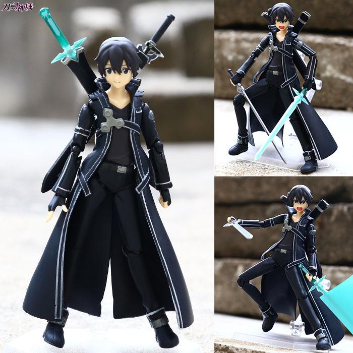 Anime Sword Art Online AsunaYuuki Kirito 174#178# PVC Actionfigur Spielzeug Kinder Geschenke Sammlermodell 15cm