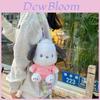 Pochacco Dog Plush Backpack For Girls With Durable Nylon Material And Soft Comfort For Daily Use