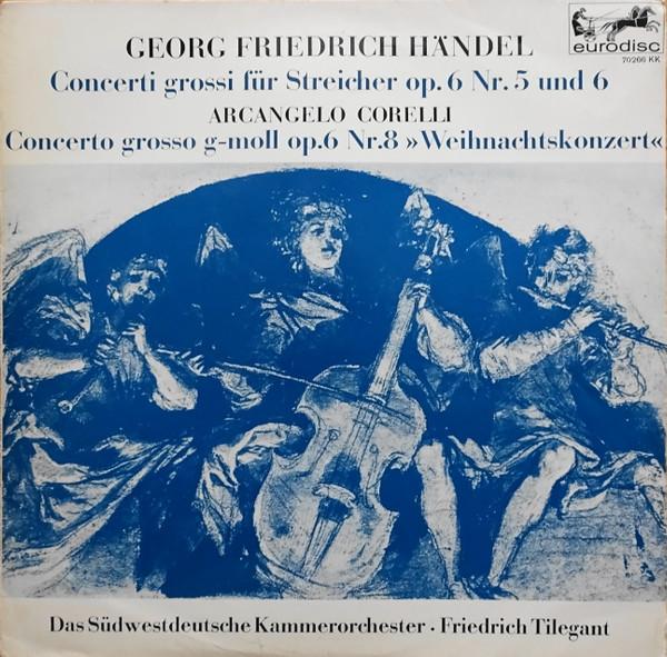

LP Record Georg Friedrich Handel Arcangelo C 70266KK EURODISC 1963 Germany Classical Used