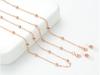 Women's High-End Beaded Metal Glasses Necklace - Anti-Slip Simple Jewelry Lanyard