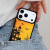 Twilight Bat Halloween Phone Case for iPhone 17ProMax 12 13 14 15 16e 17 Pro Max Plus Air Cover