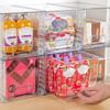 4 Pack Large Stackable Storage DrawersEasily Assemble Acrylic Bathroom Closet Undersink Organizers and Storage Plastic Bins for