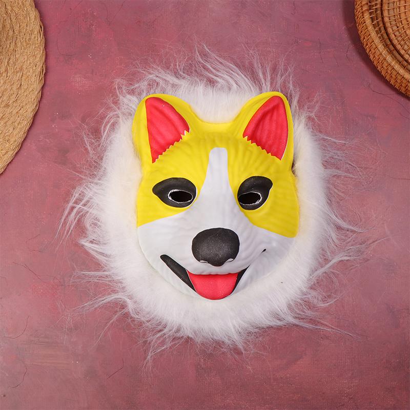 Simulering 3D Eva Djurmask Valp Leopard Schimpansmask Semesterfest Maskerad Cosplaymasker Kostymrekvisita Festtillbehör