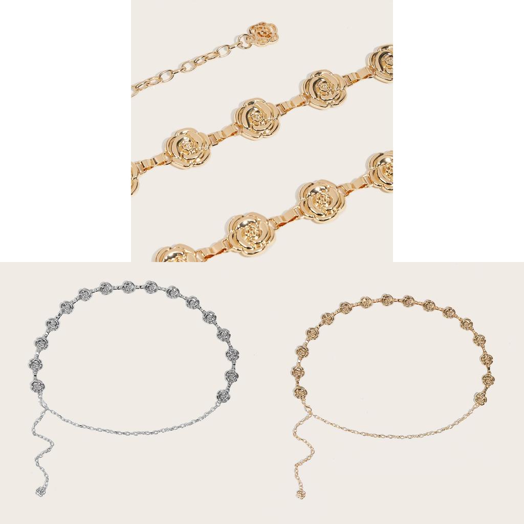 Vintage Metall Hüftkette Für Damen Mit Hakenverschluss Zur Kleiderdekoration