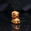 Cliff Cypress Wood Carving Tea Pet Little Pony Tea Play Set Ornaments Cute Home Tea Table Decoration Home Decoration