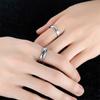 Letters Decoration Cold Wind Ins Opening Couple Rings Korean Women Wedding Rings