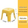 Nordic Stackable Non-slip Plastic Stool for Living Room and Dining Table