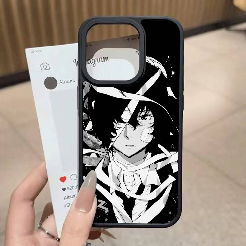 Anime Bungo Stray Dogs Dazai Osamu For iPhone 17 16 Pro Max Air 13 12 Mini 14 15 Plus 11 PC+TPU Back Cover