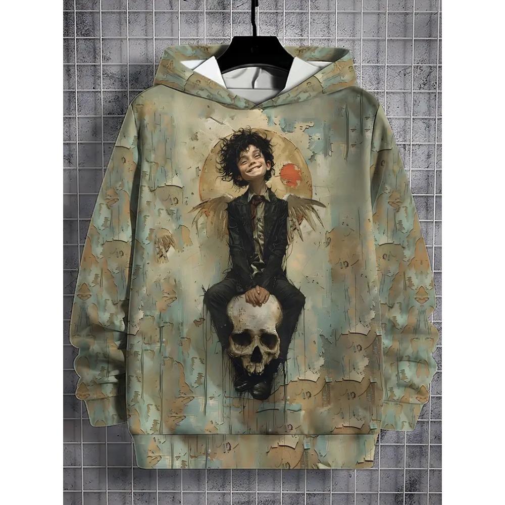 

Men s Hoodie 3d Print Funny Art Tops Graphics Long Sleeve Hoodie Autumn Fashion Dragon Women Oversized Streetwear Man Clothes XS