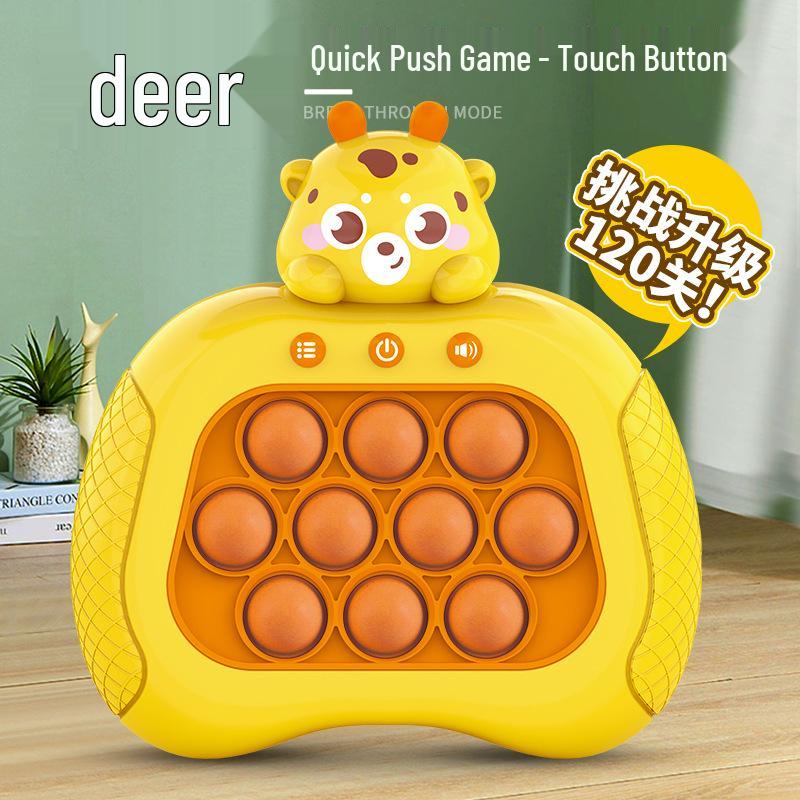 Handheld Whack-a-Mole Game Console: Educational Press & Pop Reaction Training Toy