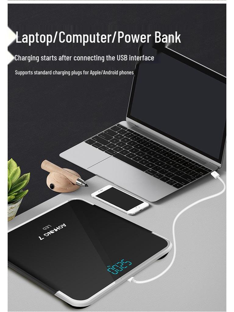 Precision Electronic Body Weight Scale for Adults