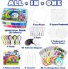 23000 5mm Fuse Beads Kit-22 Colors|106 Patterns,Christmas Home School Arts and Crafts Supplies for Kids,Toys Set,Art Decorations for Room,X'mas Gifts