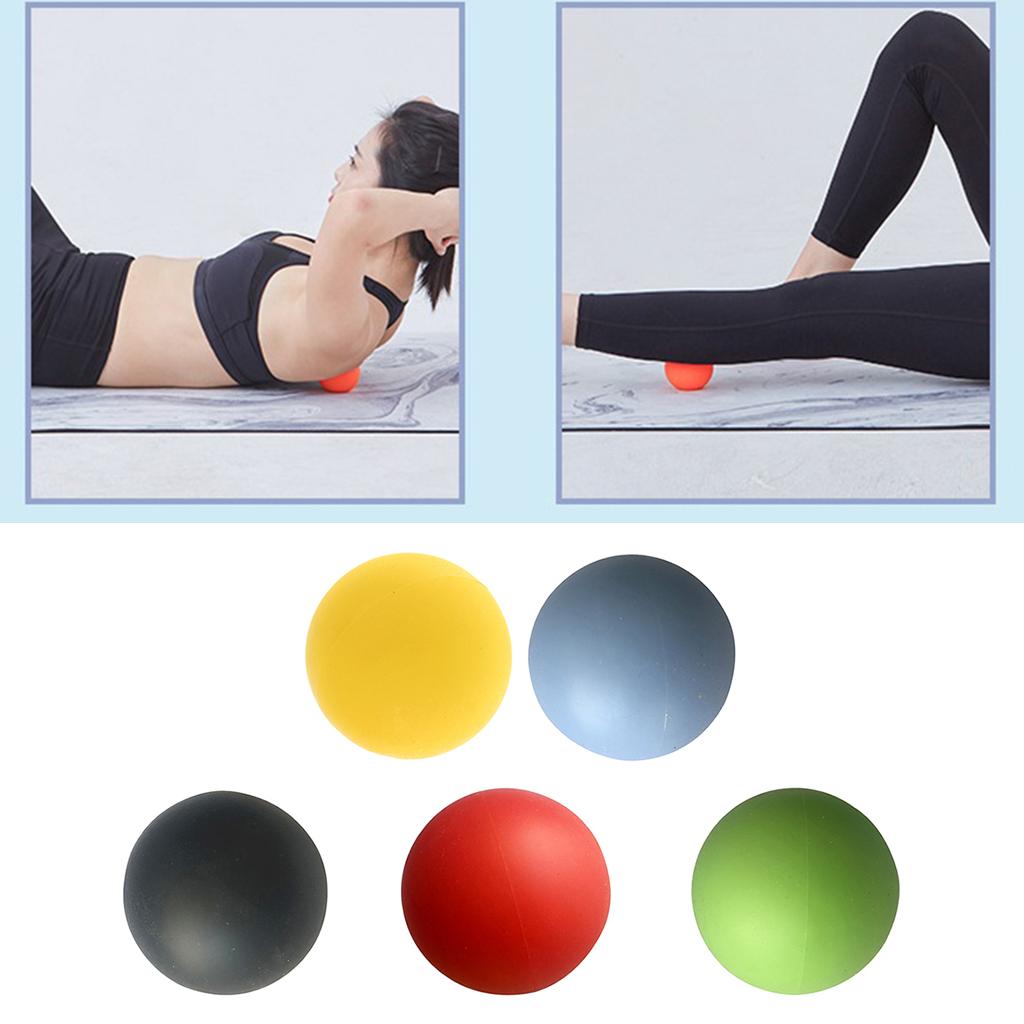 6.5cm Massage Ball Yoga Lacrosse Workout Foot Legs Knots Relaxing Ball Balls