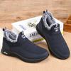 New Fashion Men Boots Fur Men Snow Boots Couple Keep Warm Winter Shoes Comfortable Botas Hombre Outdoor Men Sneakers