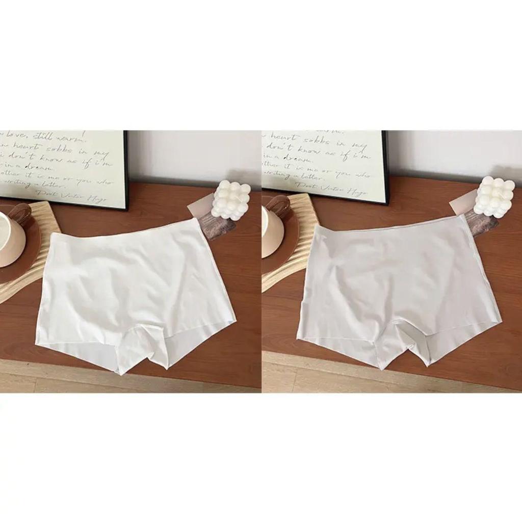 Seamless Ultra-Thin Safety Boxer Briefs: Cool, Quick-Dry, Anti-Exposure Foundation Panties