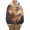Fashion American Flag and Eagle 3D Printing Hoodie Men Casual Sweatshirt Harajuku Streetwear Long Sleeve Pullover