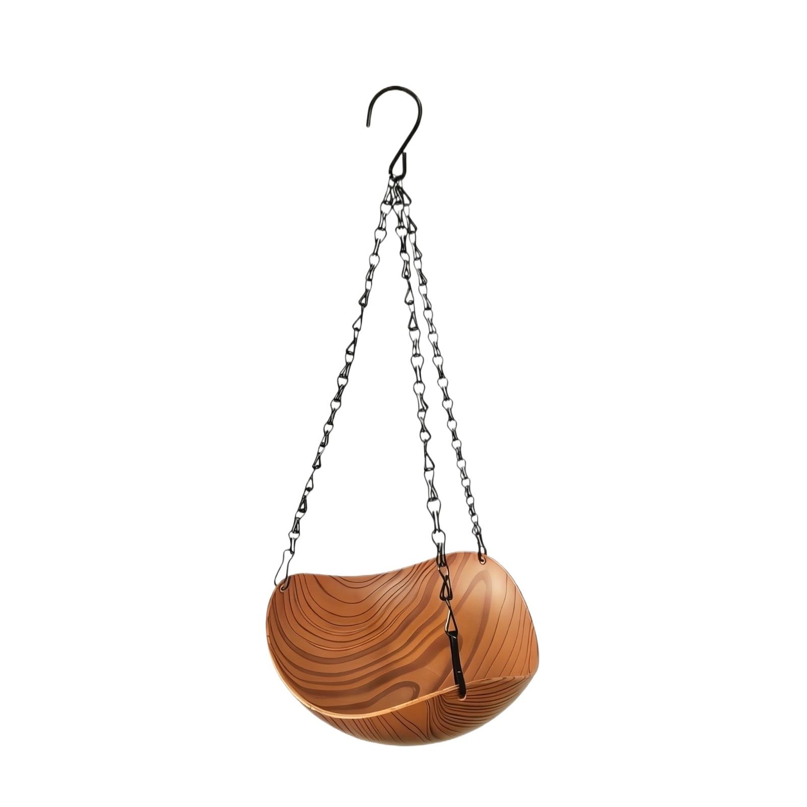 

Portable Cute And Practical Hanging Bird Bath, Where Birds Play One Size світло-коричневого кольору