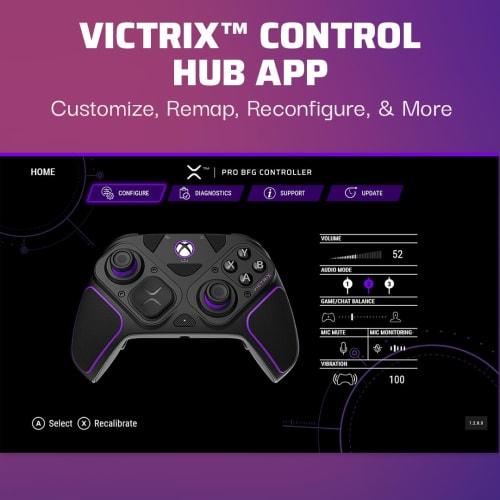 [PDP oficiálně licencovaného produktu pro Xbox] Bezdrátový herní ovladač Victrix Pro BFG pro Xbox Series X|S a PC, ovladač Victrix Pro Xbox Series X|S a