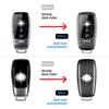 Carbon Fiber Key Shell Case Cover for Mercedes Benz AMG A220 CLS E E63S GLE350 4Matic S Car Remote Key Fob Protector Accessories