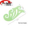 JINGRUIDA Multi-functional French Curve Ruler