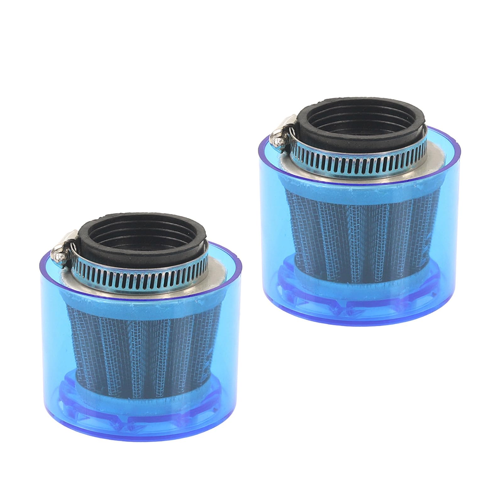 

Alpha Depot Universal Air Air Filter with Cover, Waterproof, Rainy Weather Custom 45-47mm straight type x синий