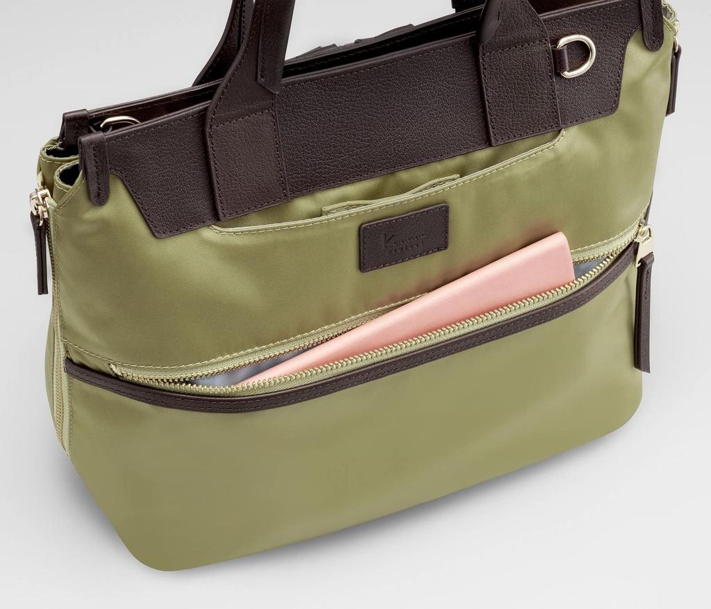 Kanana Project 2-Way Bag [PJ-14] [Ethical Bag Made with Recycled Materials] B5 Size Compatible, Expandable Capacity, with Easy Lock, Bottle Pocket,