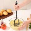 Stainless Steel Potato Masher, Multi-Function Kitchen Grinder Tool—Compact Avocado Press, Suitable for Vegetables, Meat, and Tomatoes