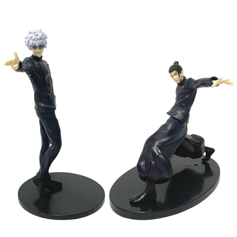 Jujutsu Kaisen Gojo Satoru And Geto Suguru Pvc Figure Collectible Desk Decor For Fans