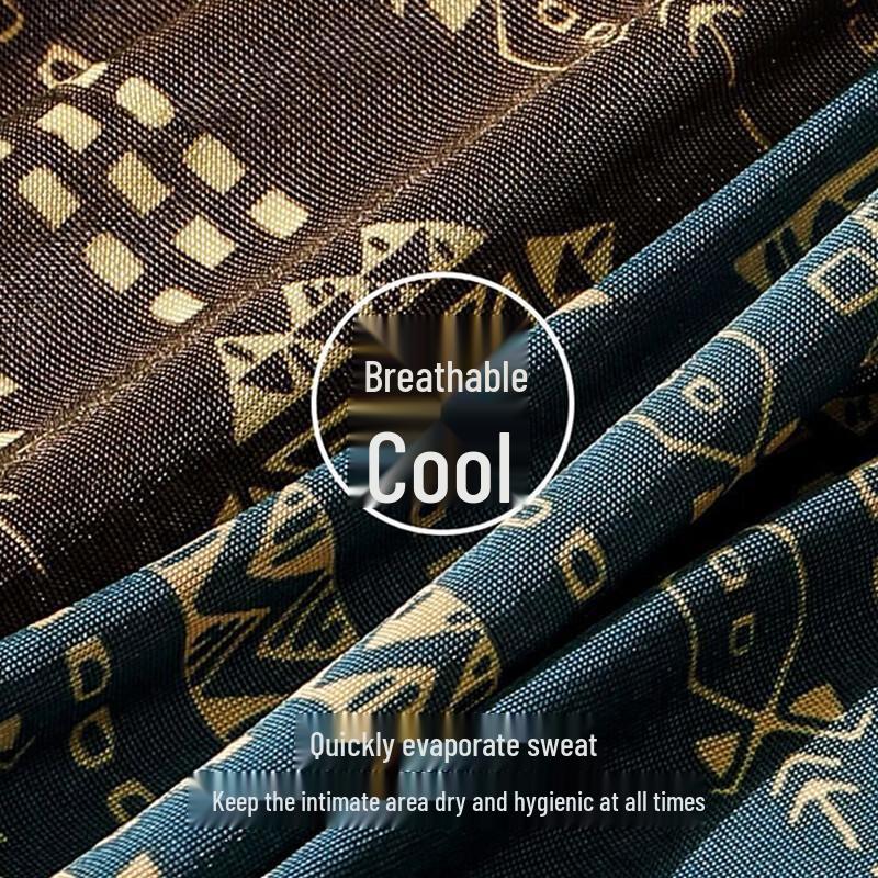 Yalu Men's 10A Antibacterial Quick-Dry Boxer Briefs