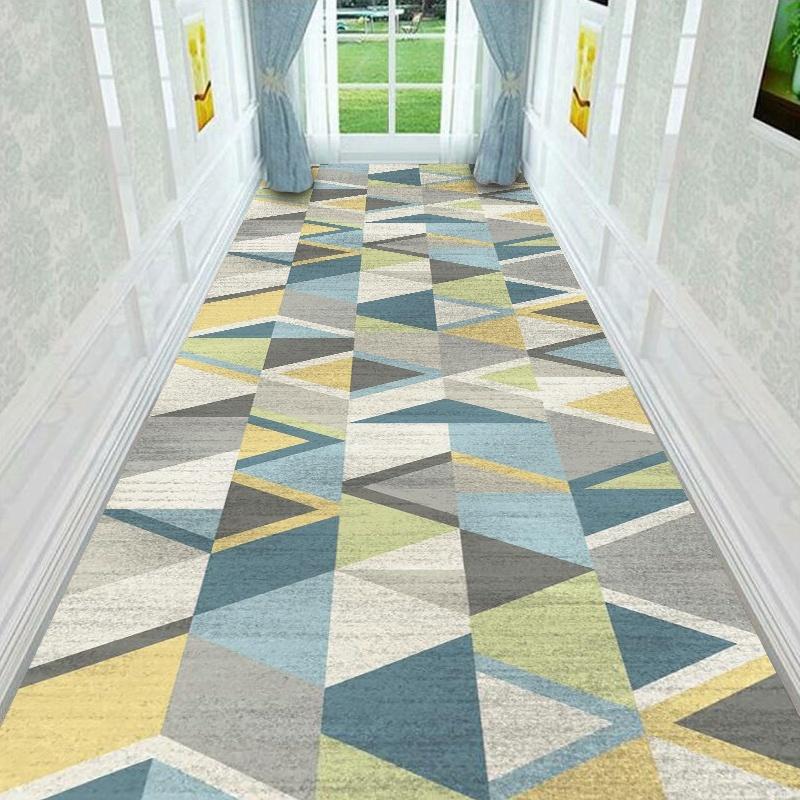 Washable Hallway Runner Rugs, Non-Slip Low-Pile Soft Kitchen Rug Runner Laundry Room Rug, Vintage Throw Entry Foyer Mat for Entrance Living Room