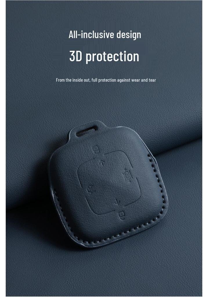 Zeekr 001 & X Smart Key Case: Cross-border Original Car Color Key Pouch & Car Accessories Buckle