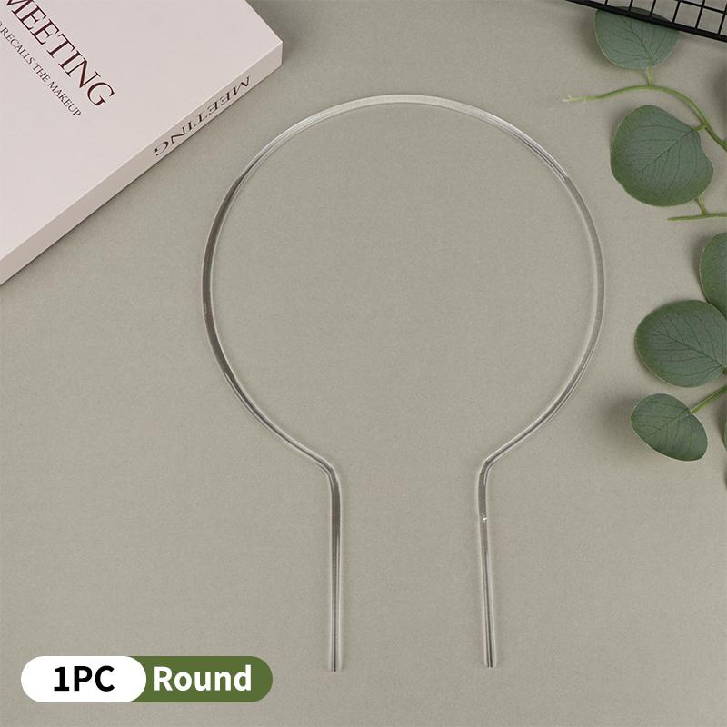 

1/2 шт. Прозрачный акриловый вертикальный садовый колышек в форме буквы U, Опора для вьющихся растений, Прочная для комнатных лиан и цветочных горшков A3