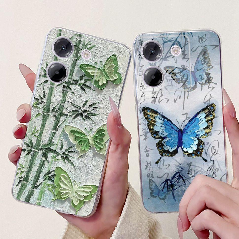 For Xiaomi Poco M7 Pro 5G Case New Dargon Art Painted Cover For Poco M7 PocoM7 Pro 5G Back Cover Soft TPU Fundas Coque