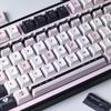 MAIMOOO Lolita Style Keycaps Pbt Moa Cherry Cute Blue Pink Black Customized Sublimation Keycaps AZERTY Alice Layout