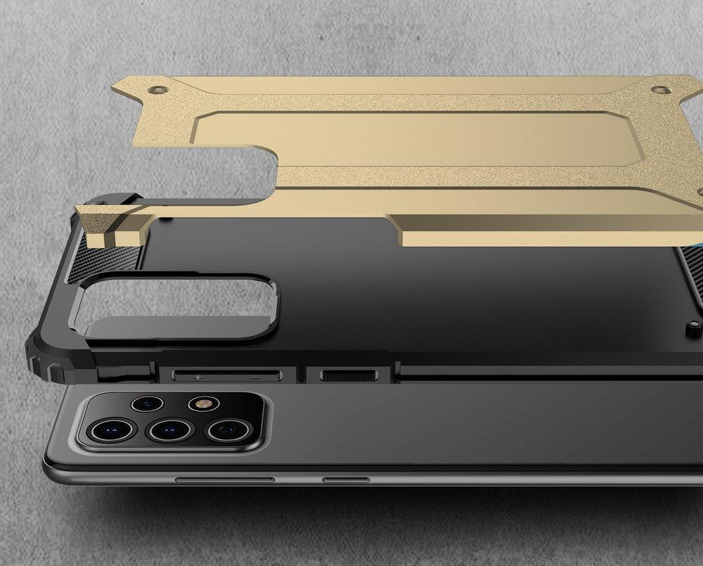 TECH ARMOR case for Samsung Galaxy A72 5G / A72 LTE, Gold