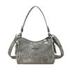 Xeie Thuk Shoulder Crossbody Handbag Women PU Adjustable Strap Daily Commute