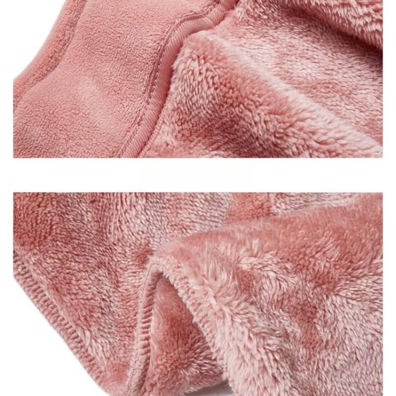 Utomhus Plus Size Fleecejacka Höst Vinter Förtjockad Varm Softshelljacka Innerfoder Parstil Polarfleecejacka för Kvinnor