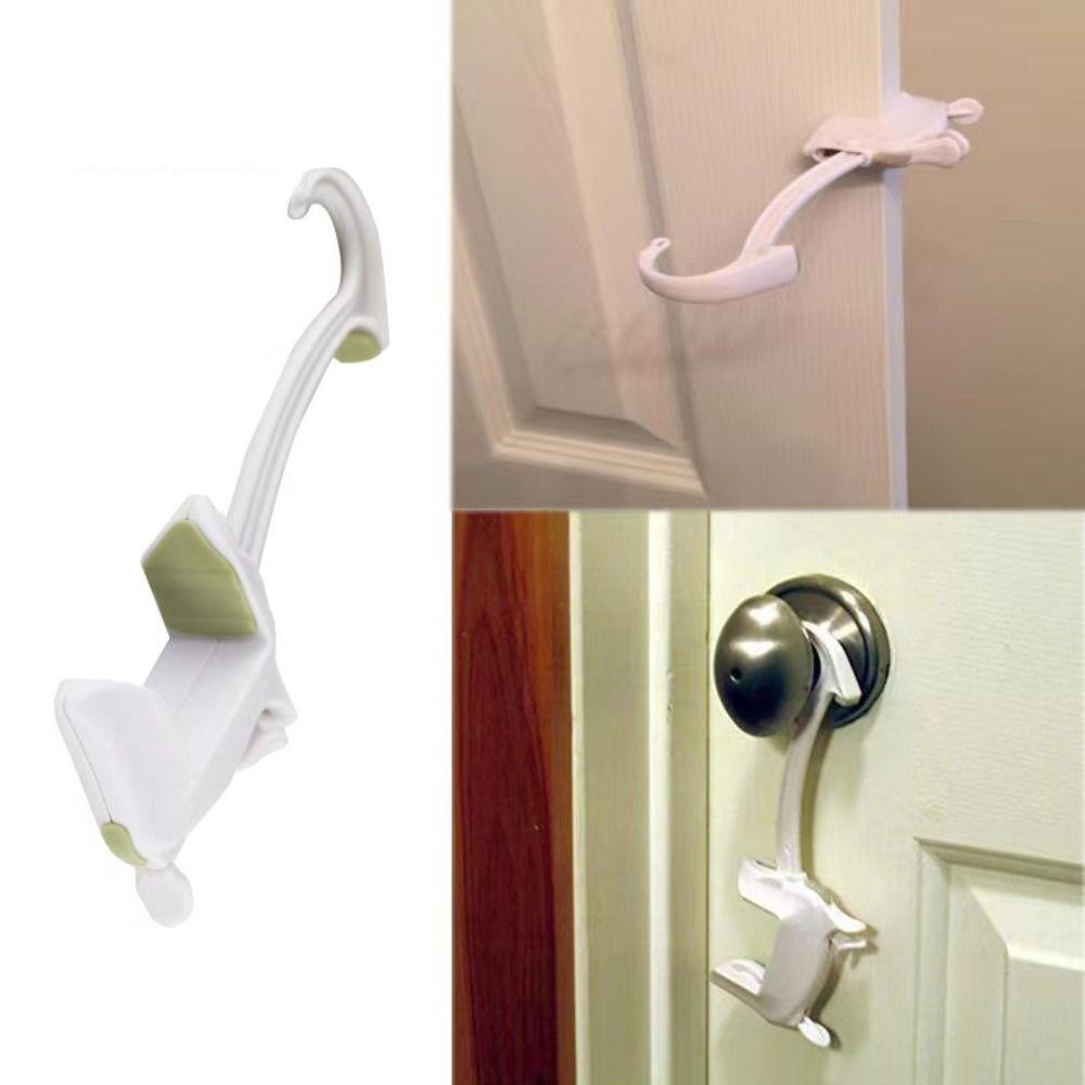 Anti-Pinch Baby Safety Door Lock Easy To Install Door Lock Protector Pinch Guard  Door Knobs